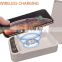 Hot item Portable small led UV light smartphone sterilizer box with USB wireless charging