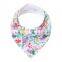 Newborn Slabber Absorbent Cloth Baby Bibs Triangle scarf Cotton  Bandana Bib Babador Dribble Bibs