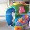 Funny fiber glass water toys equipment cartoon water spring for sale