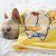 New design Dog cat warm fleece blanket customized  cartoon blanket