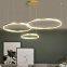 Modern Simple Pendant lamp Ring shape Dining Pendant lighting for Dining room Bar counter