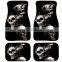 Big Skull Car pads Carpet Universal Car Floor Foot Mats Sublimation Anti-Slip Neoprene Interior Protect Carpet Rug Accessories