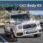 Car Parts Auto Bodykit W464 Full Body Kit Set Upgrad To G63 Face Lift Facelift For Mercedes G Class Klass W464 G500 G350 Bumper