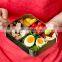 GiNT Classical Style Five Grids Stainless Steel Lunch Box Two Layers Food Container for School Lunch