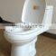 Bathroom One Piece Commode With White & Ivory Color