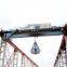 Span 31.5m IP54 5T  A5~A7 QZ Double Girder Overhead Crane with Grab