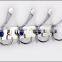 Wesda aluminum alloy bathroom Clothes Hook bathroom accessory hangers. D062