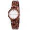 BOBO BIRD Ladies Watch with Wooden Band Waterproof Timepieces Quartz Wristwatch in Bamboo Gift Box Engrave Logo OEM