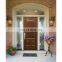 Custom design modern plain solid wood main swing entrance door