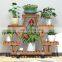 K&B cheap wholesale popular solid wood 2021new design flower plant stand