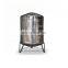 10,000 Liters Stainless Steel Vertical  Cylinder Hot Water Tank