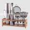 Creation Factory Direct Customizable Stainless Steel Bar Tools Rose Gold Cocktail Shaker Set