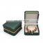 Custom high quality luxury design PU leather travel jewelry box PU gift box bracelet box