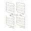 Versatile Metal Wire Closet Shelf  Separator for  Organization in Bedroom, Bathroom, Kitchen and Office Shelf