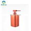 Household Hotel Square Red Stainless Steel  Bathrooms Set Chromed Plated Shiny Finishing  Toilet Sets Bathroom