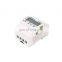 Smart digital energy meter for solar system 3 phase din rail power factor volt amper meter