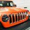 Front bumper for jeep wrangler jk with hooks,with high bright led light
