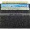 high quality luxury colorful genuine ostrich skin leather credit card holder change wallet purse