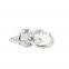 JRSGS Customized High Quality 304/316 Stainless Steel Marine Hardware Diamond Eye Plate with Ring