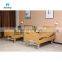 Professional Metal Wooden Compound Structure Multi Function Manual Comfortable Nursing Bed for Elderly Nursing