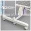 Cheap Multi Tiers Cloth Rack Moving Shelves Dryer For Clothes Rack With 6 Wheels