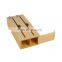 Factory Direct Supply 2 in 1 Compatible Bamboo Plastic Wrap Dispenser Foil Wrap Storage Drawers Organizer Box for Kitchen