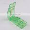 Custom Pocket Size Plastic Pill Cutter With Pill Box