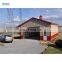 steel structure facility roof for hangar building with glass