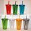 Cute Personalized Transparent Coffee Travel Black Suppliers Custom Wholesale Lid Straw Tumbler Cup Wholesale