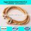 hot sale cheap price cotton braided bracelet