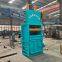Vertical Hydraulic Wood Baling Press Semi-Automatic Baler for Waste Clothes Film Bottles Pouches Cases Cans Barrels Easy Operate