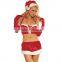 2015 China best selling sexy lady Christmas Costume