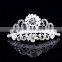 New Design pearl crystal headhand crown for pageant crown beautiful tiaras for bridal