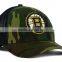 Factory design 3d embroidery logo 6 panel custom camo curvd brim mesh cap