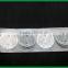 Horizon pearlized BOPP round multilayers label,double layers side label