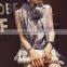 Wholesale Fall Winter Women Fashion Star Printed Cotton Rayon Scarf
