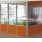 Decorative Glass Partition Wall With Aluminium Frame