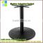 Cast iron bar table leg, metal furniture, cast iron base