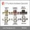 Taiwan Supplier Highest Quality 180 Degree Plastic Furniture Steel Hinges
