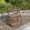 outdoor antique wooden plant stand