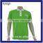 men's custom embroidery polo shirt with different color in collar