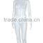 White Color with Egg head adjustable plastic female mannequins for clothing window display