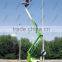 16 m Self-propelled Articulating Telescopic Pallet Lift Hydraulic Drive Boom Lift