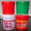 Large format buckets heat transfer machine 20L bucket roller heat transfer machine
