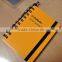 american style free sample notebook a4 spiral notebook with yellow paper