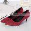 Wholesale cheap price suede ladies low heel evening dress shoes