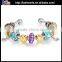 Wholesale Glass Bead Silver Plated Copper New Design Artificial Bangles Quality Choice