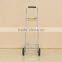 Metal moveable folding packing trolley,portable pull trolley cart/luggage cart