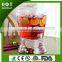 Fully stocked fruit juice dispenser,factory directly sale commercial beverage dispenser, large beverage dispenser glass