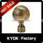 KYOK Classical simple design curtain finials,golden color wrought iron curtain finials